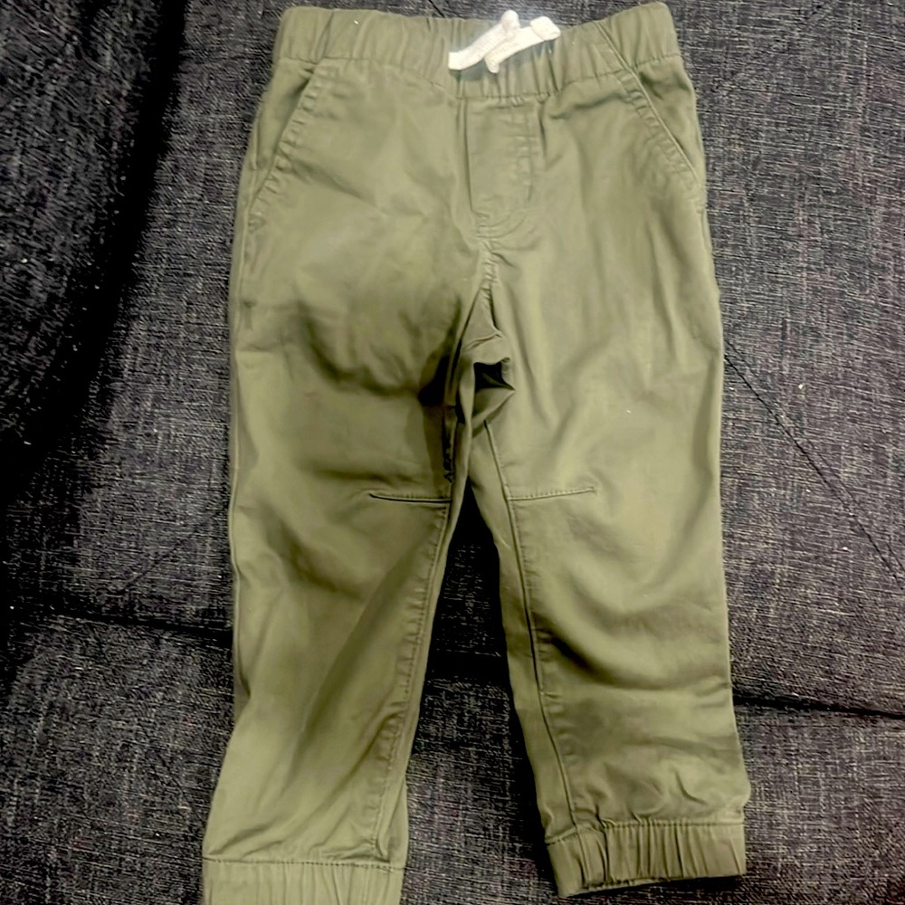 Olive green cargo pants